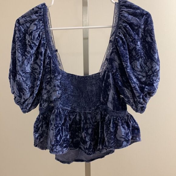 ❤️Free people your truly velvet top - Picture 9 of 13